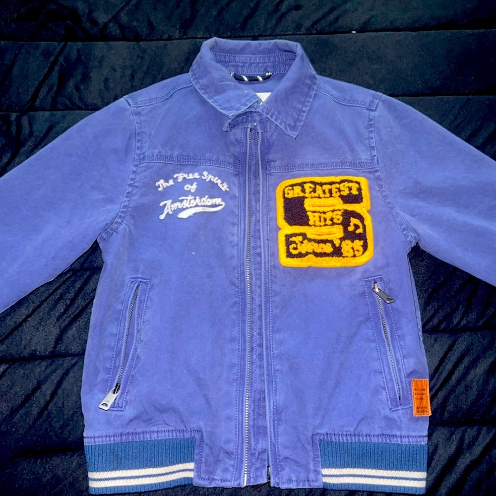 Blue Washed Scotch & Soda Jacket.